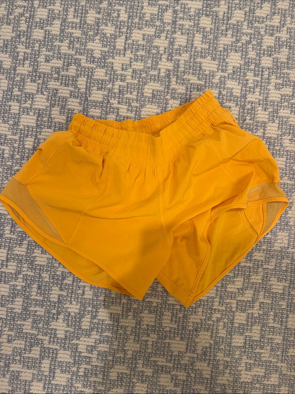 lululemon athletica Bright Yellow Athletic Shorts